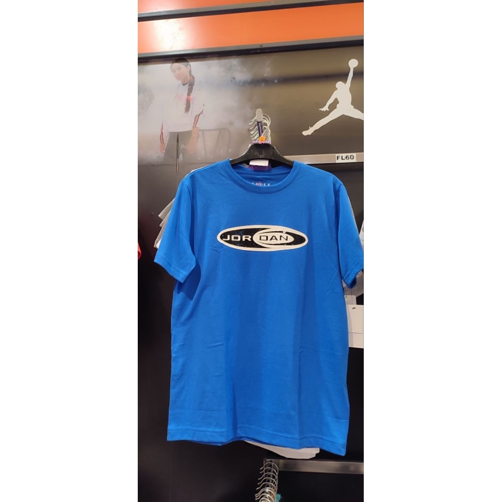 SALE Kaos Anak Laki-laki JORDAN Kids Blue Original Sports Station Diskon 70%