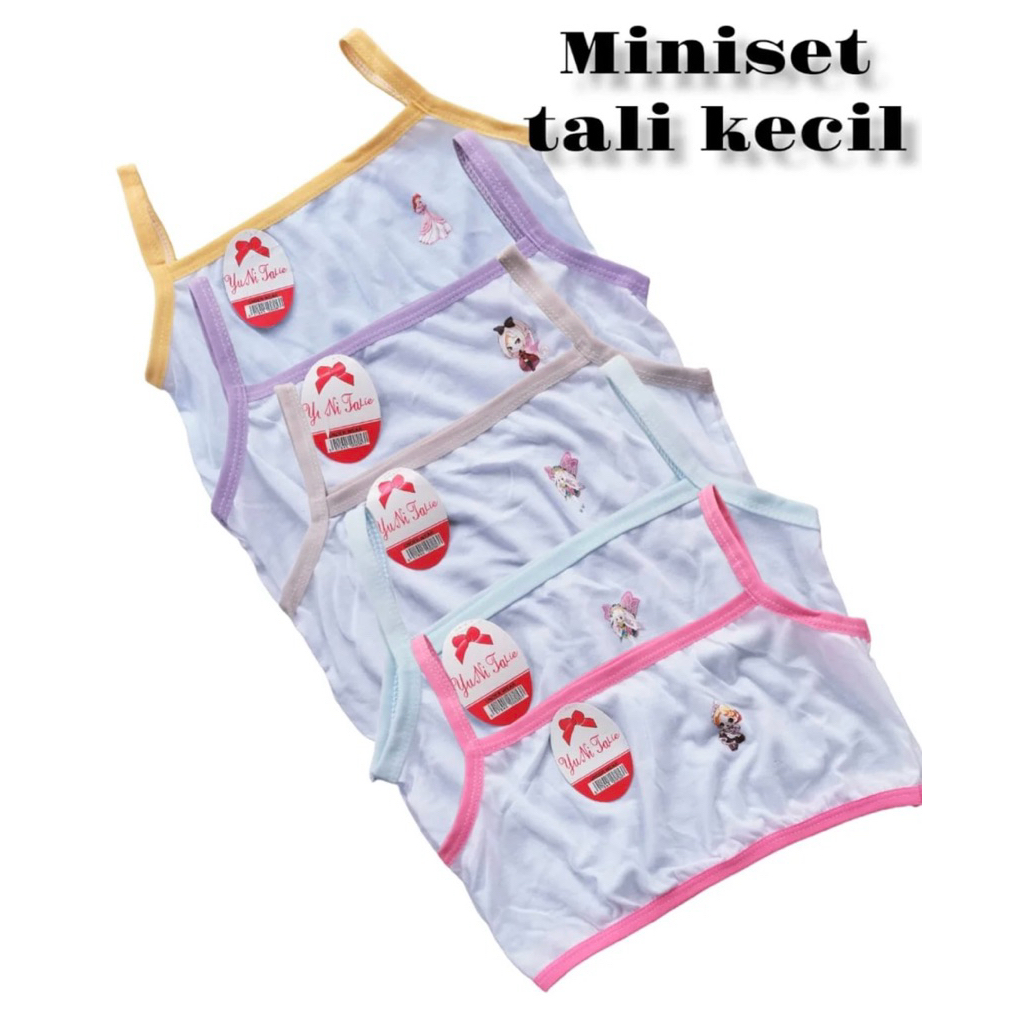 MINISET ANAK KECIL PEREMPUAN KATUN SEKOLAH SD SMP BRA BH MINI SET WANITA PUBERTAS