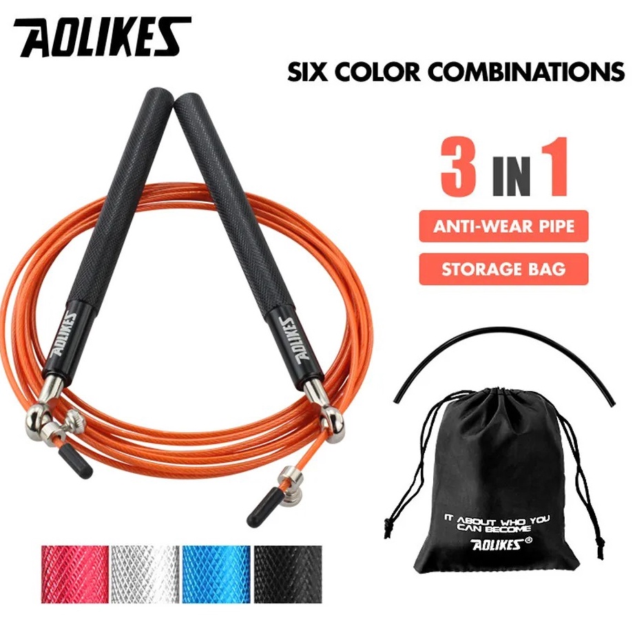 KODE Q76W Jump Rope Aolikes TS322 Lompat Tali Skipping Rope Jumping Olahraga Sport