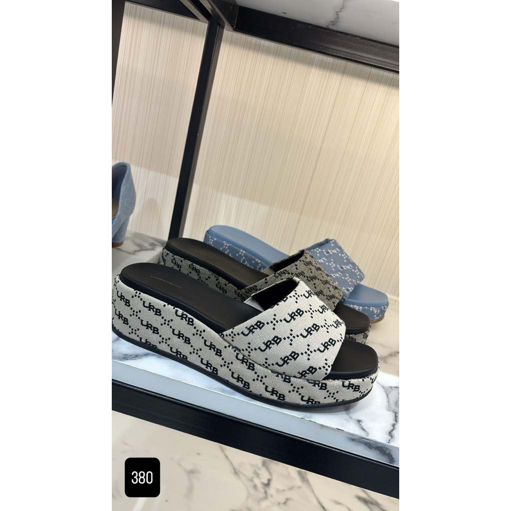 sendal wedges urban and co original selop urban snd co