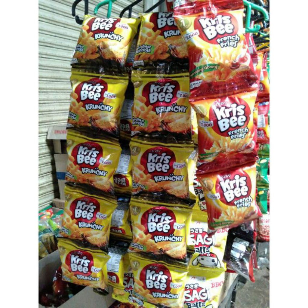 

KrisBee Makanan Ringan Enak 1 Renteng/10 Pcs