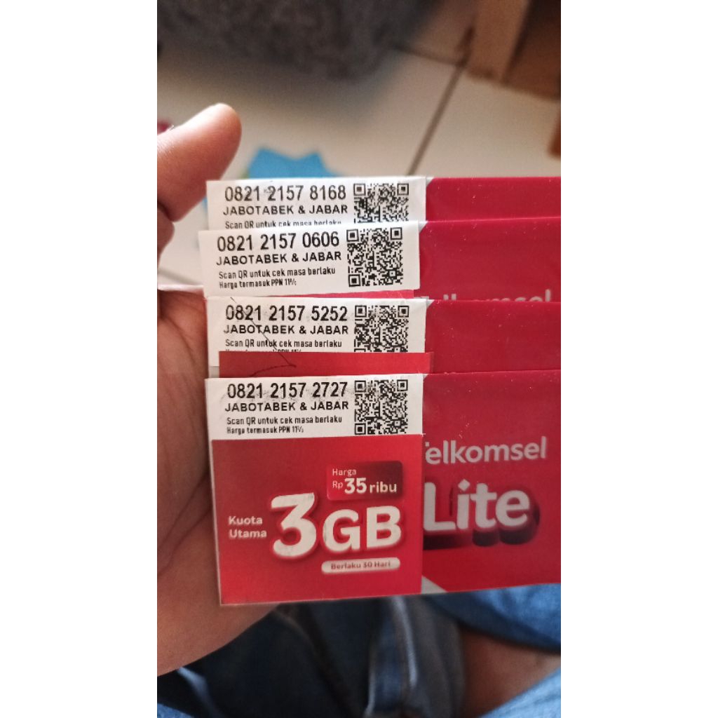 NOMOR CANTIK TELKOMSEL ABAB CDCD dan 168