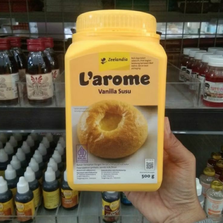

Halal L'arome Vanilla Milk Powder 20gr Larome Aroma Vanila Susu Perisa dan Pewarna