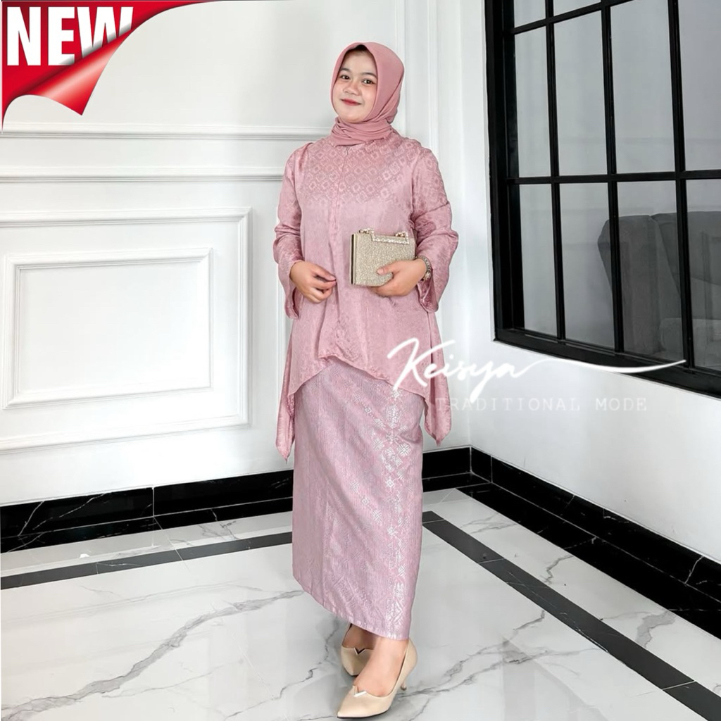 Rok Lilit Songket  Jadi Siap Pakai//Rok Songket Lilit
