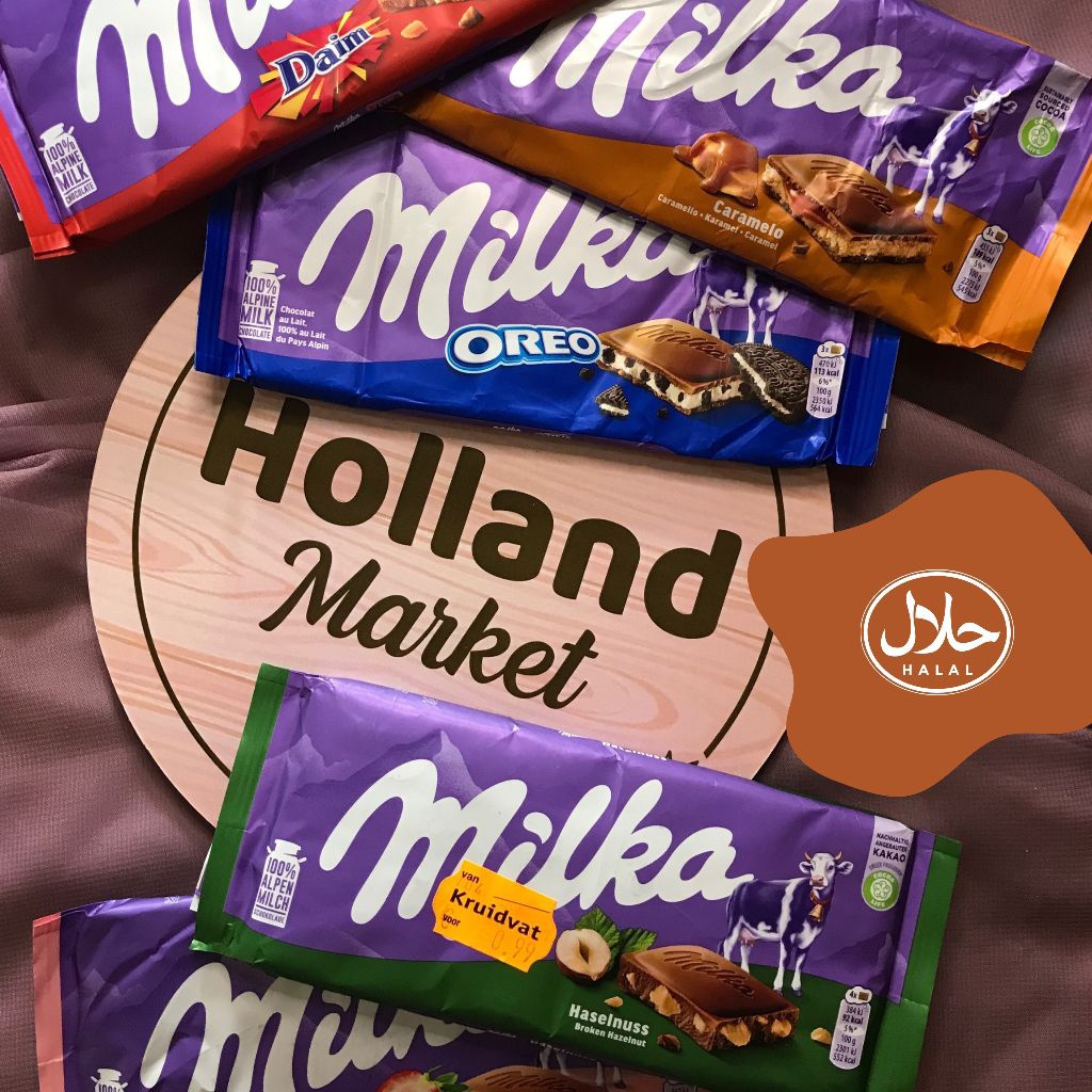 

MILKA COKLAT all Variant Ori Belanda