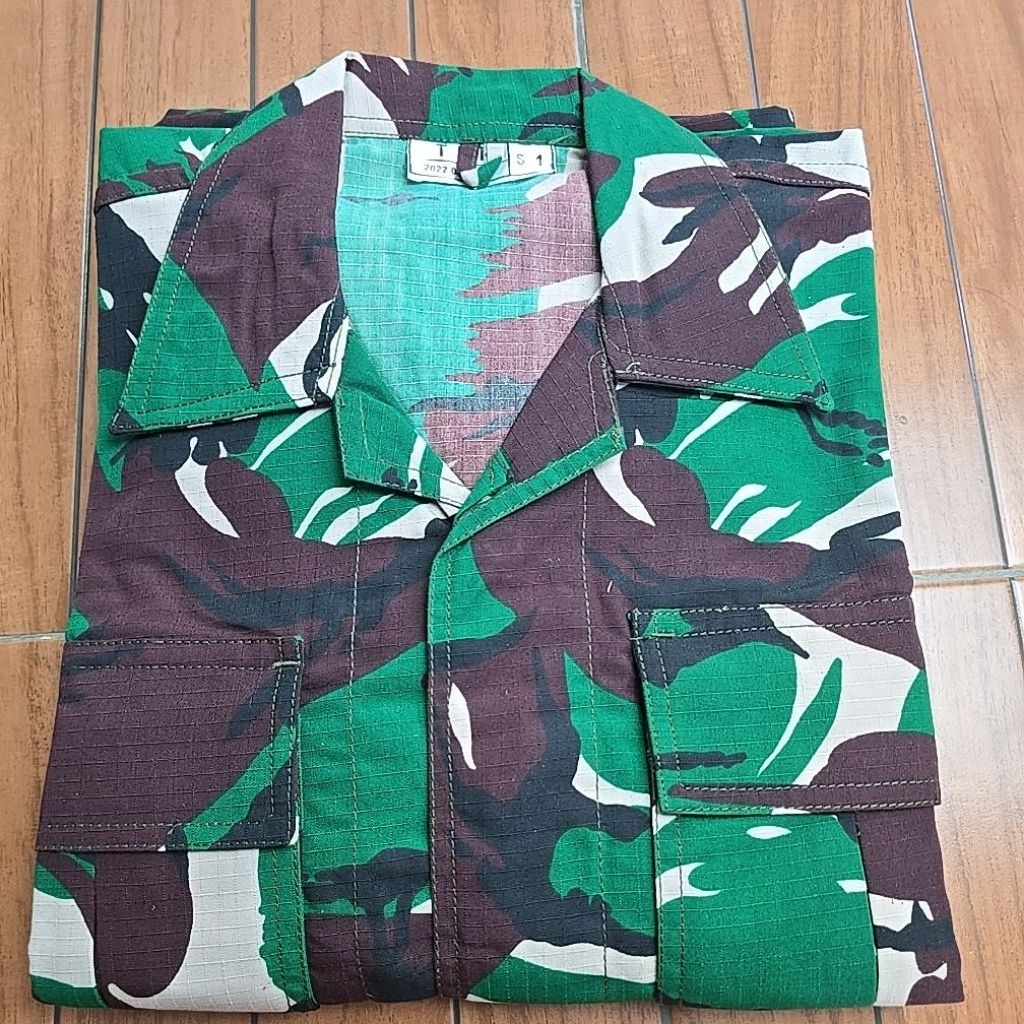 BAJU PDL TNI PANCA PRODUKSI WARNA JATAH PEMBAGIAN STANDAR PREMIUM/BAJU PDL TNI/BAJU PDL WARNA PANCA/