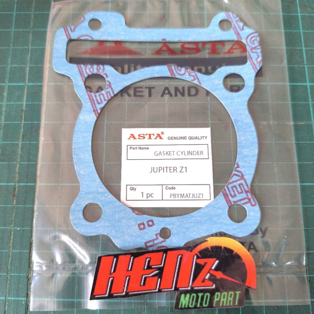 gasket packing paking perpak blok boring yamaha jupiter z1 robot ( jupiter z lama tidak cocok)