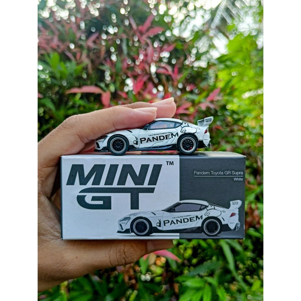 Mini GT No 180 Pandem Toyota GR Supra White