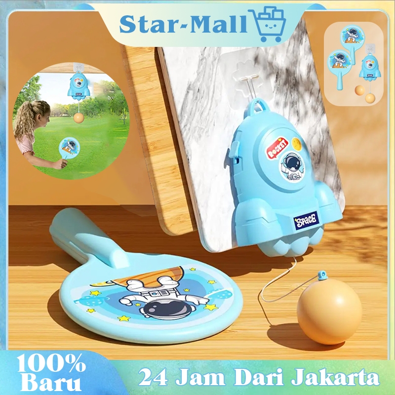 1Set Mainan Latihan Tenis Meja Anak / Mainan Tenis Meja Suspensi / Latihan Tenis Meja