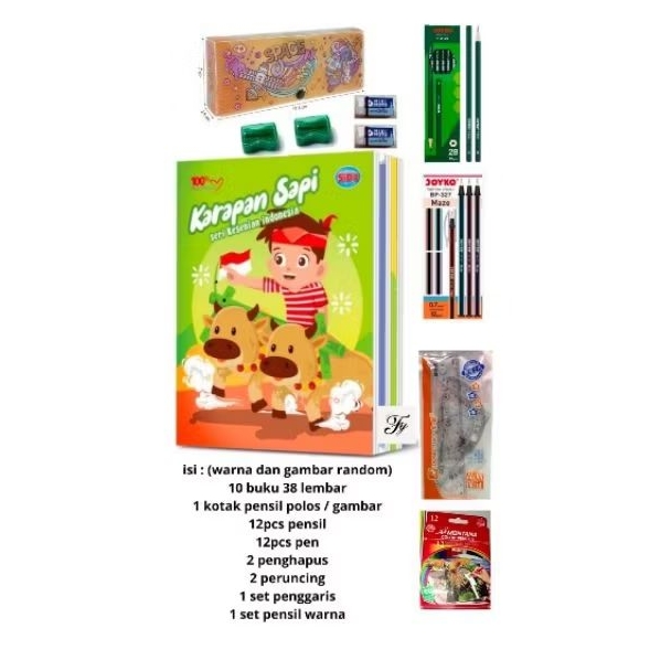 

paket alat tulis lengkap