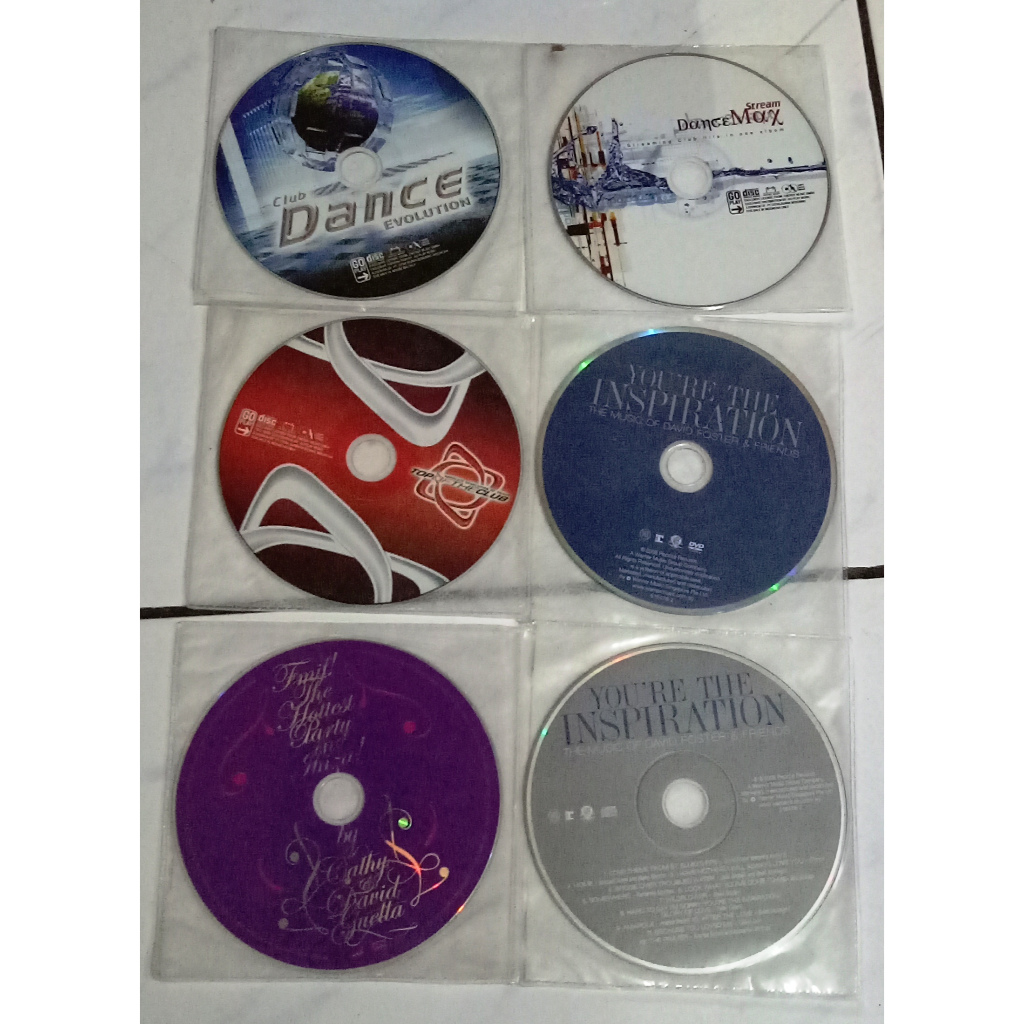 CD BARAT TANPA COVER - PAKET 16 CD