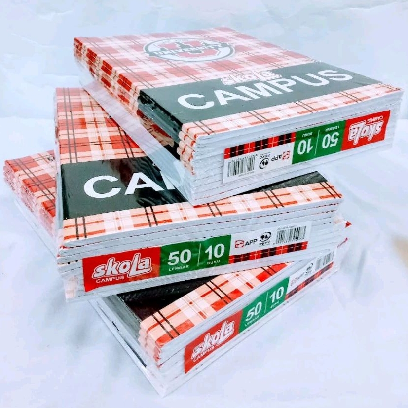 

Jual Pak Buku Tulis SkoLa Campus 50 Lembar