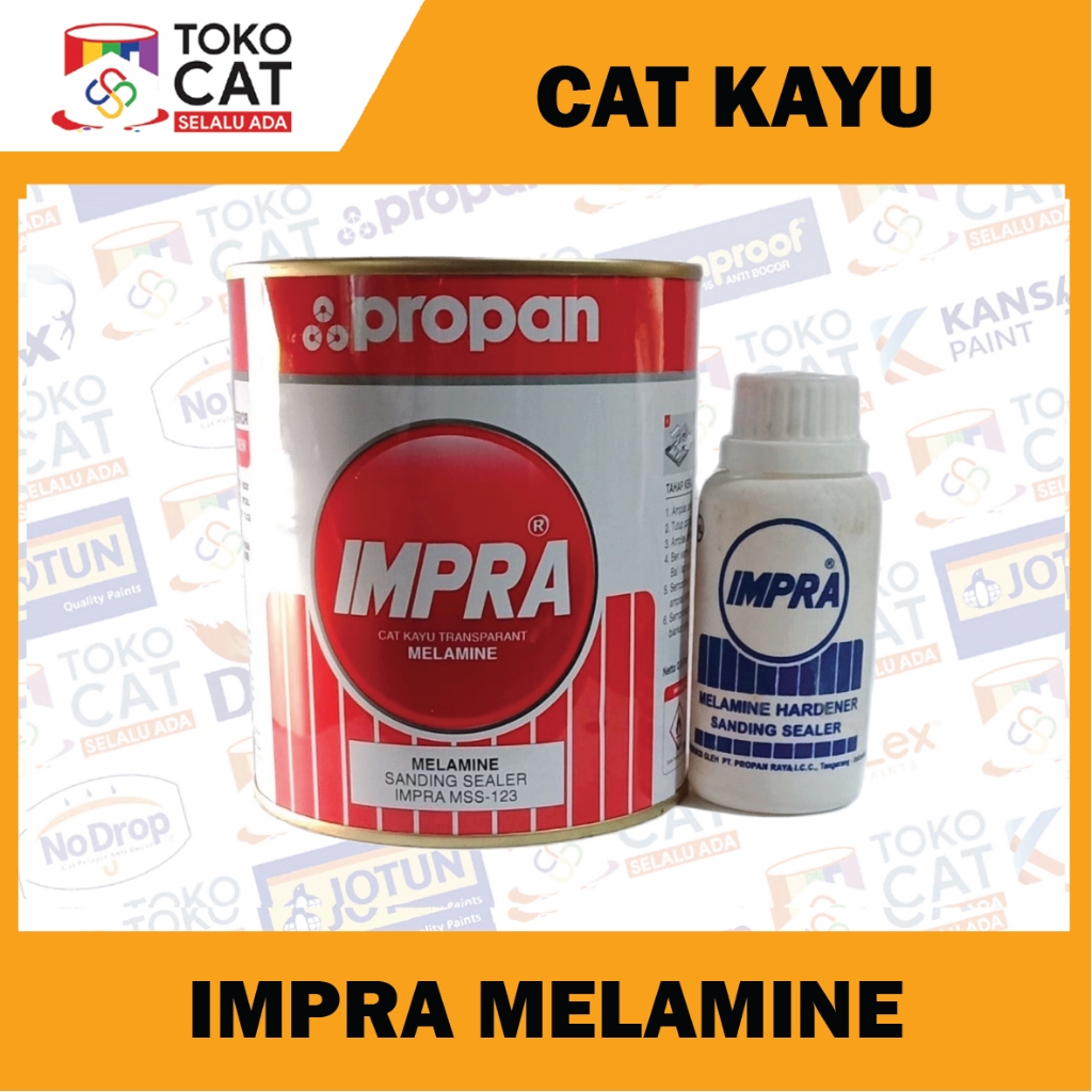 Sending Sealer | IMPRA PROPAN MELAMINE SENDING SEALER MSS 123 5 LITER + HARDANER