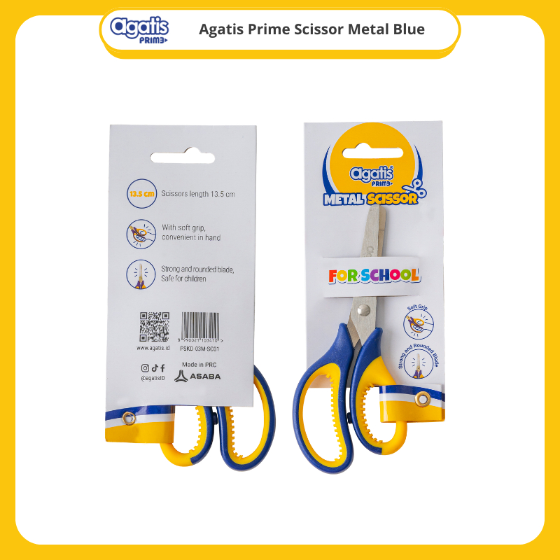 

Gunting Metal AGATIS prime/gunting metal handle grip untuk Anak Nyaman Digenggam
