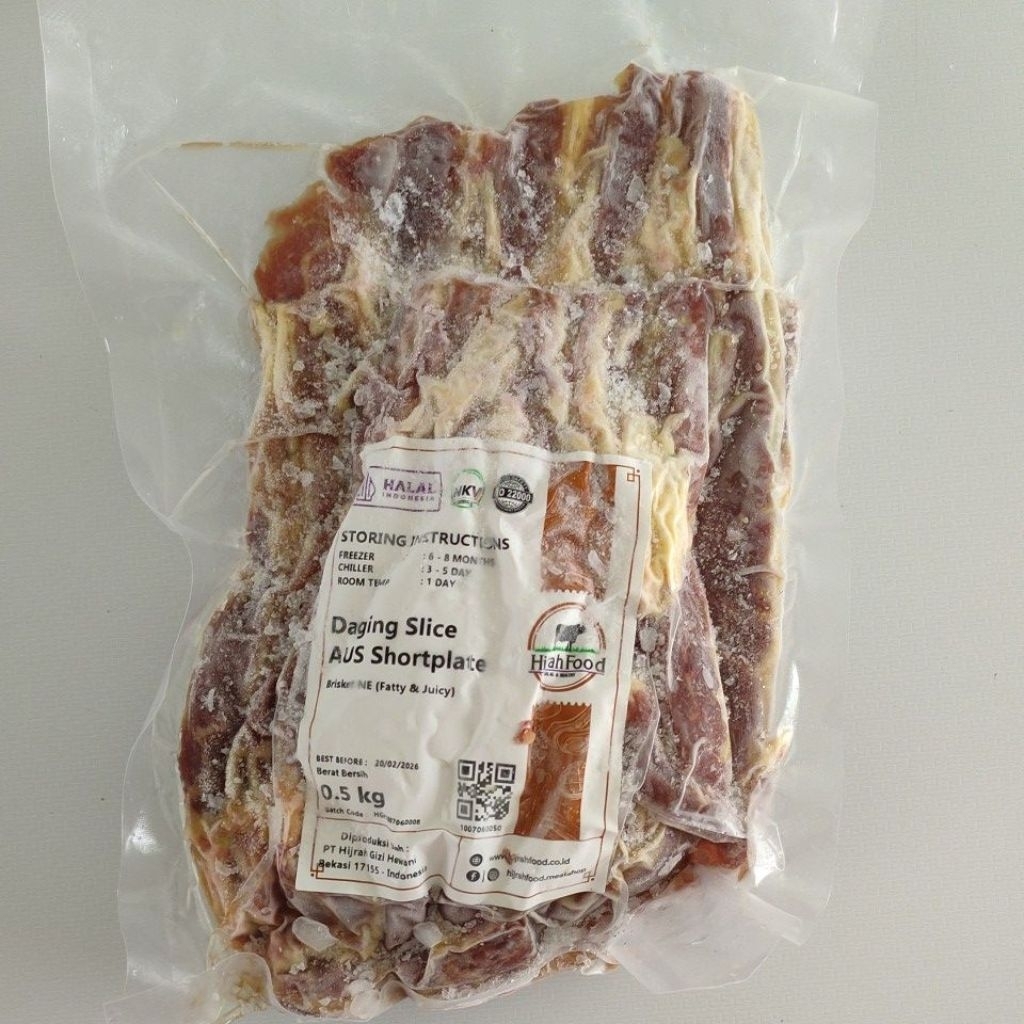 

Daging Slice AUS Shortplate 0,5 kg