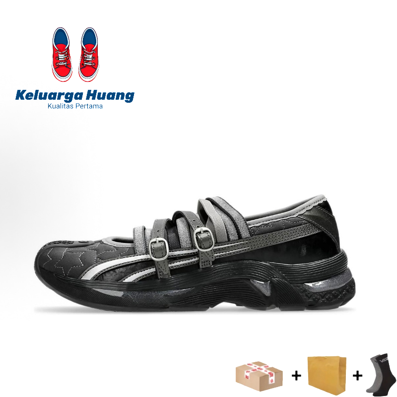 KIKO KOSTADINOV x MARC JACOBS x Asics Gel-Lokros Sepatu kasual Mary Jane Life Olahraga wanita Hitam