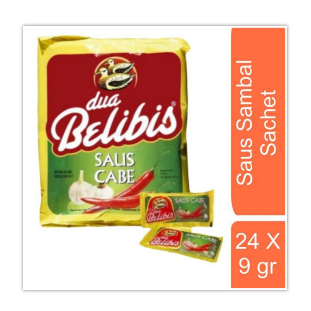 

Belibis Saus Sambal Sachet 24 x 9 gr
