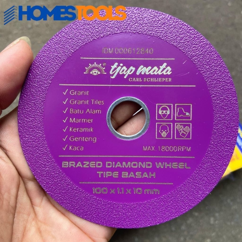 Mata Gerinda Keramik 4 Inch Mata Potong Keramik Granit Diamond Wheel Cap Mata