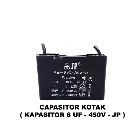 JP KAPASITOR 06 UF KOTAK