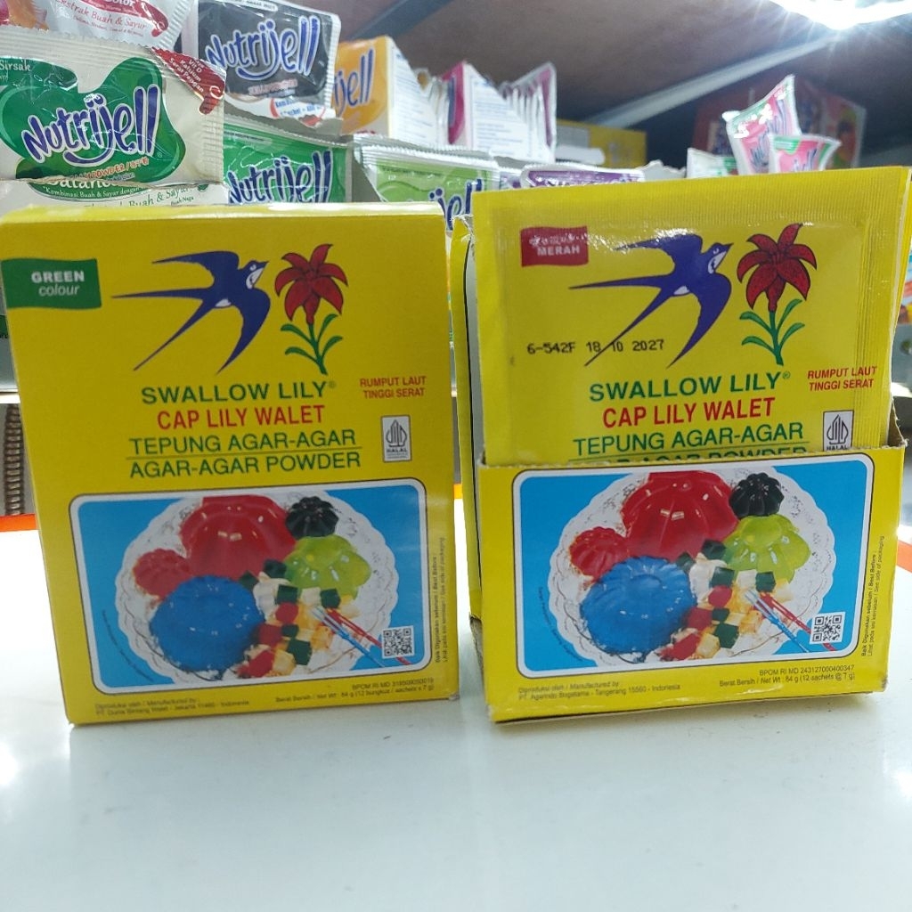 

Agar-agar walet/puding walet 1pak(12pcs)