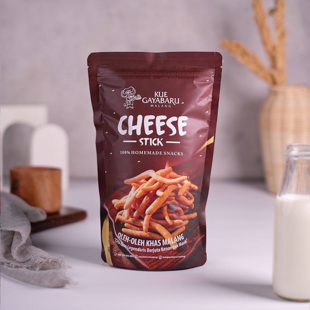 

Pouch Stik Keju - Kue Gaya Baru Malang