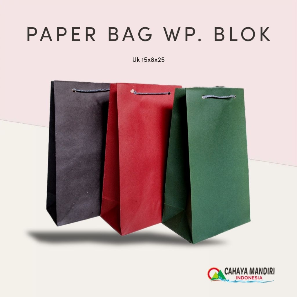 

PAPERBAG WAFER PANJANG BLOK (size 15x8x25) PAPERBAG HAJATAN, SOVENIR TAS BINGKISAN