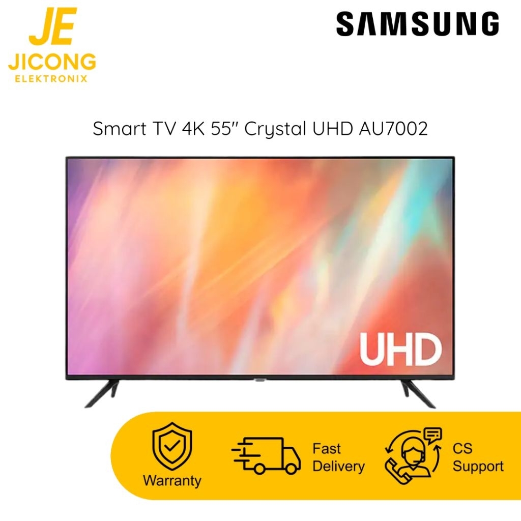 TV Samsung 55 Inch Crystal UHD AU7002