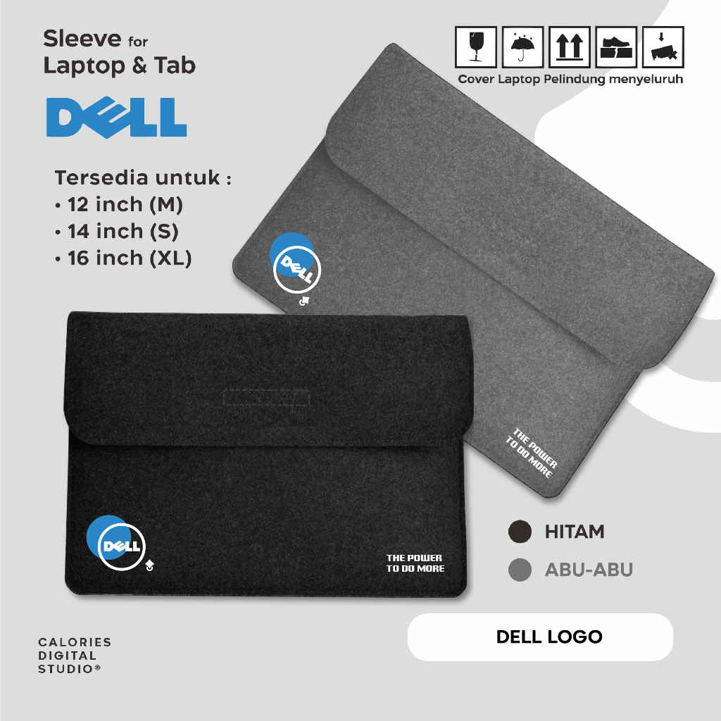 LAPTOP SLEEVE SARUNG LAPTOP DELL INSPIRON XPS ALIENWARE  #LSDELL