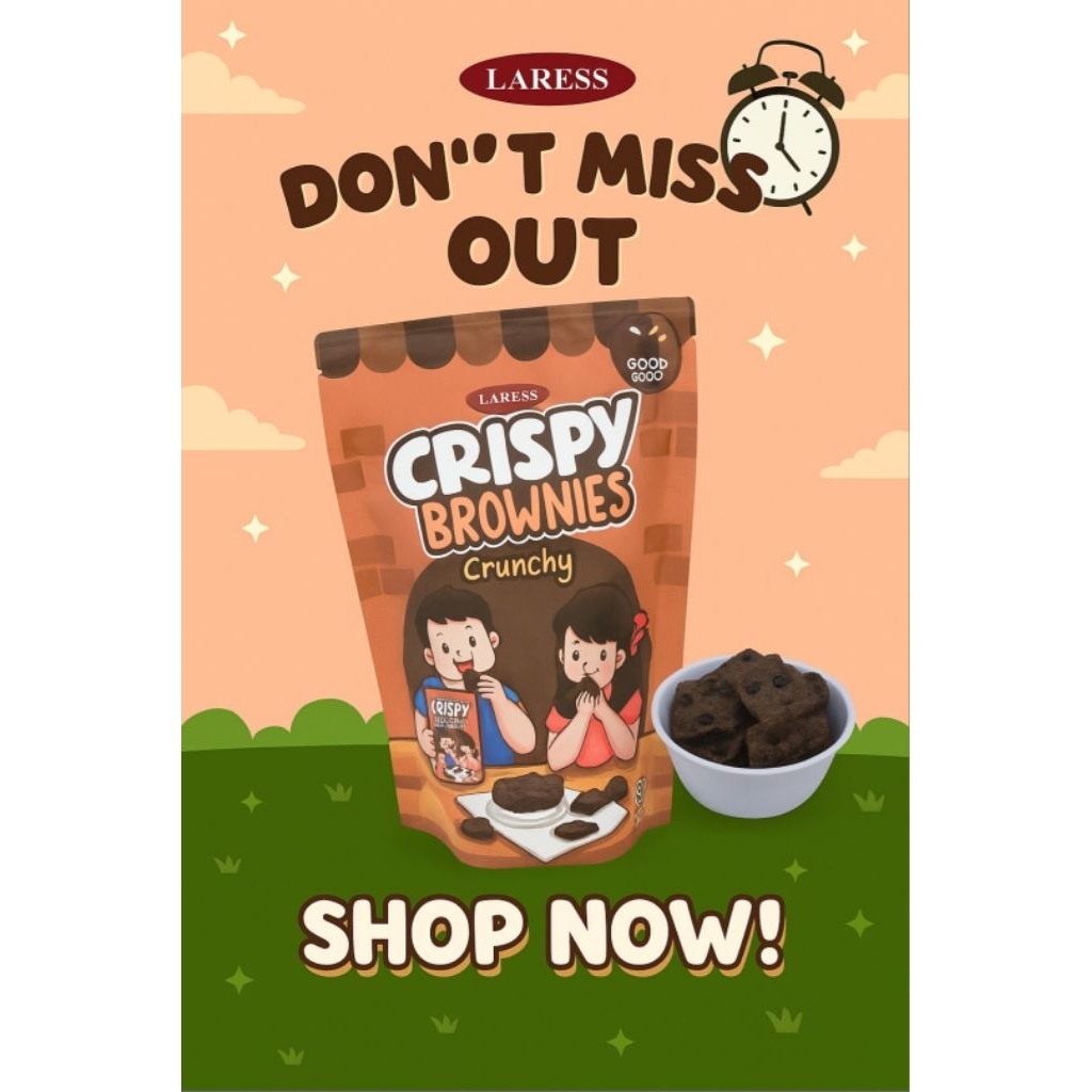 

Laress Crispy Brownies Chocochip