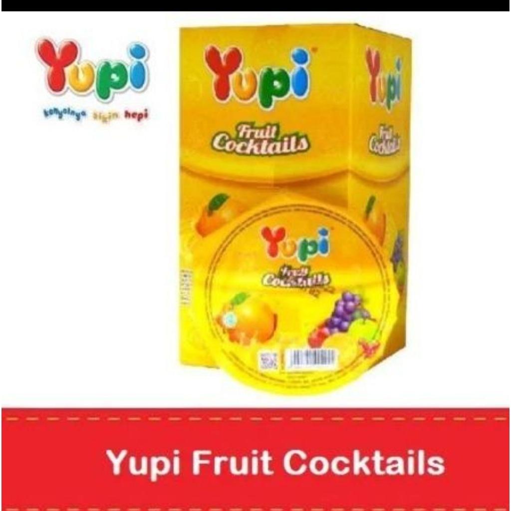 

permen yupi fruit cocktail 1 pack isi 12pcs