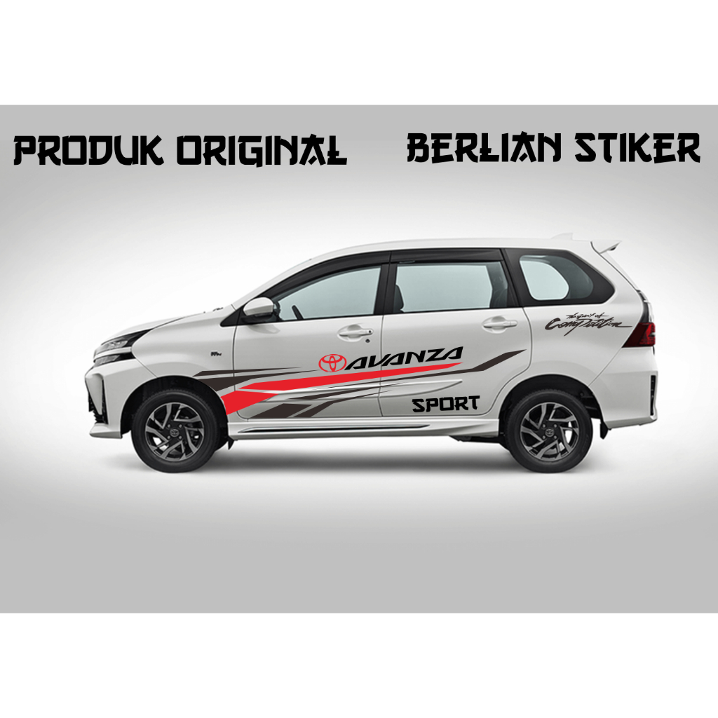 promo stiker mobil toyota avanza cutting stiker lis samping terbaru mobil all new avanza xenia veloz