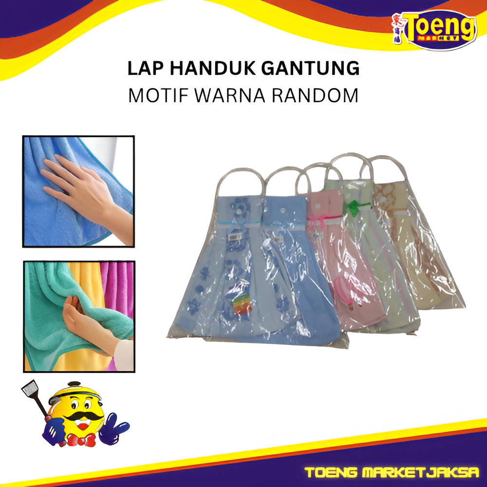 Lap Handuk Gantung - Serbet Gantung - SERBET GANTUNG RENDA PITA B SU