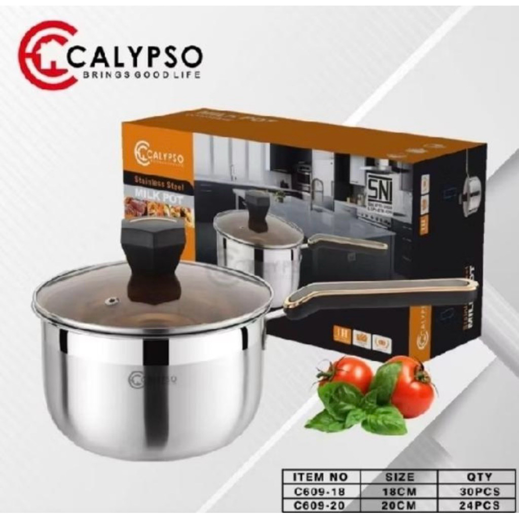 Panci Susu Milkpot Calypso Stainless Stell