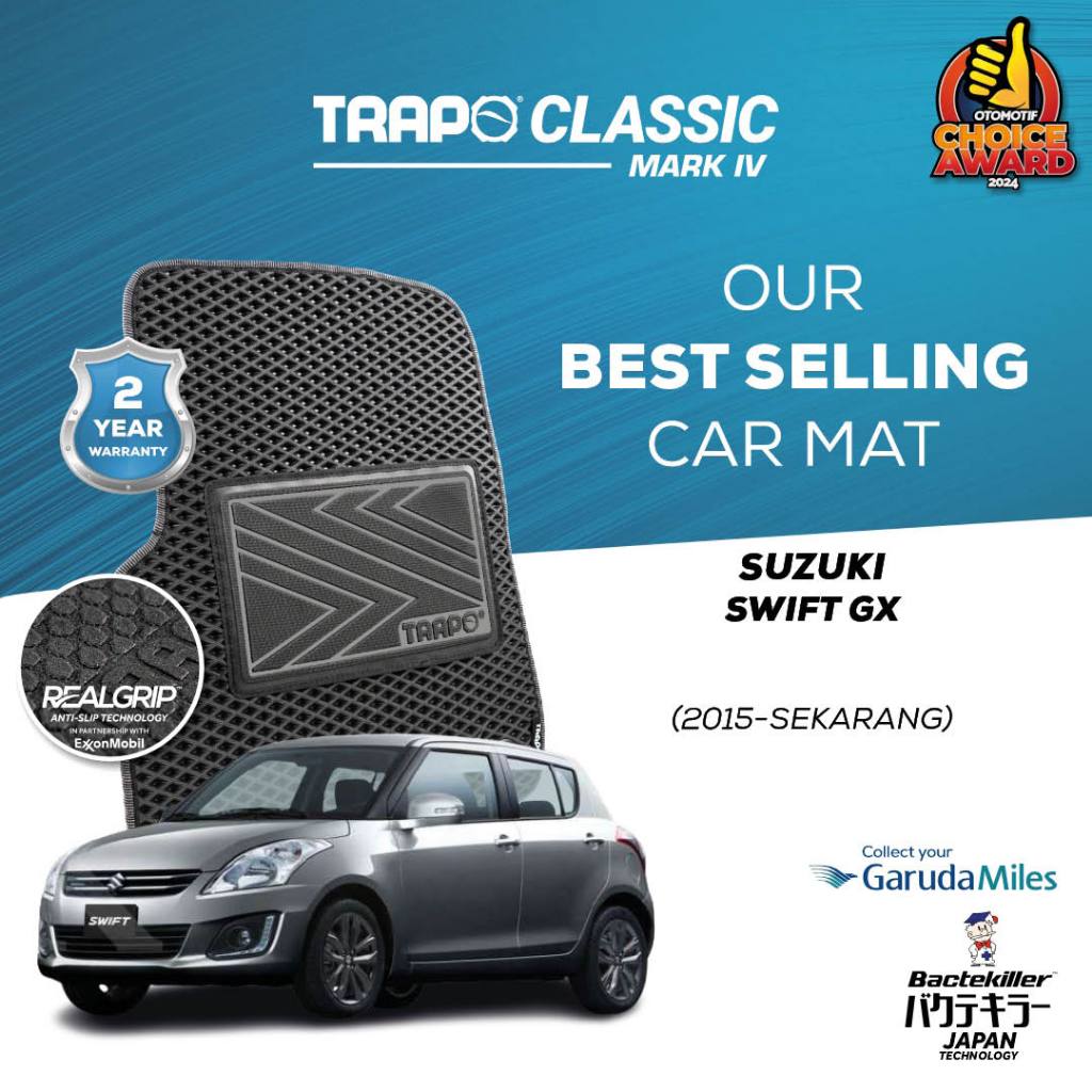 Karpet Mobil Trapo Classic Mark IV Suzuki Swift GX (2015-Sekarang)