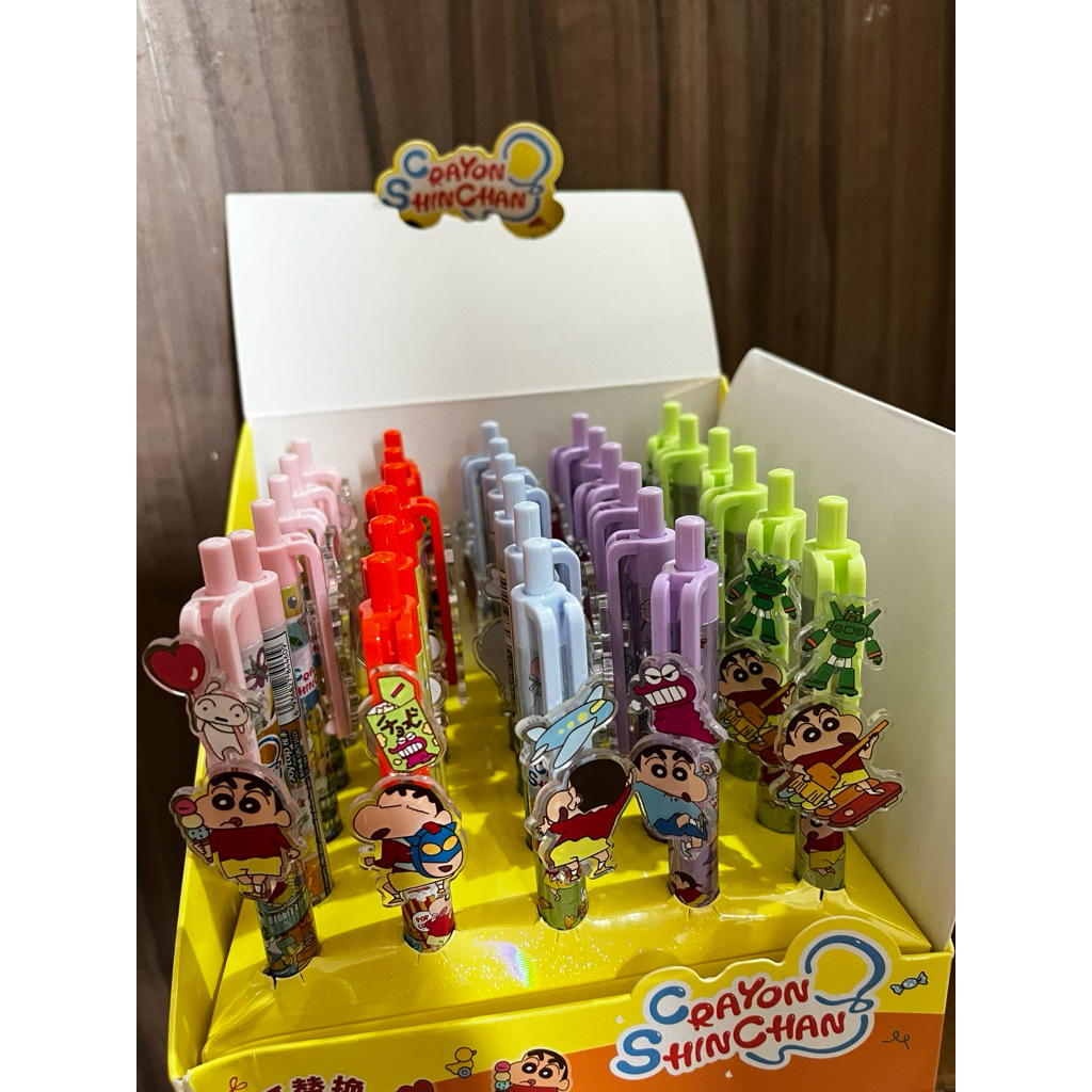 

Pensil Karakter Crayon Shinchan Lucu | Alat Tulis Unik Anak & Koleksi