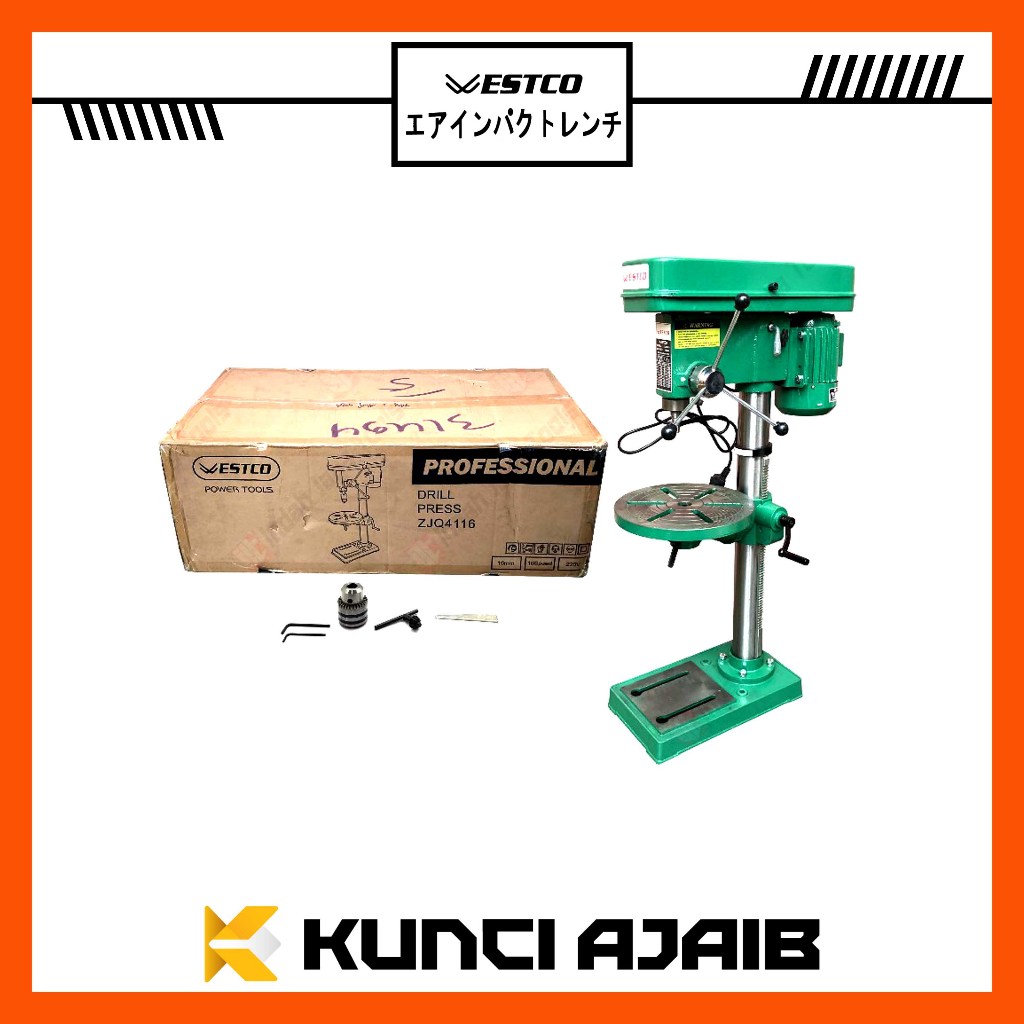 WESTCO ZJQ-4116 Mesin Bor Duduk 16 mm - Bench Drill Drilling Machine Press