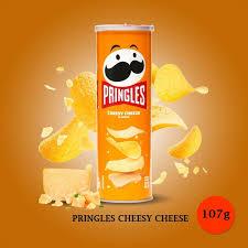 

PRINGLES CHEESY CHEESE 107GRAM POTATO CHIPS MALAYSIA RASA KEJU
