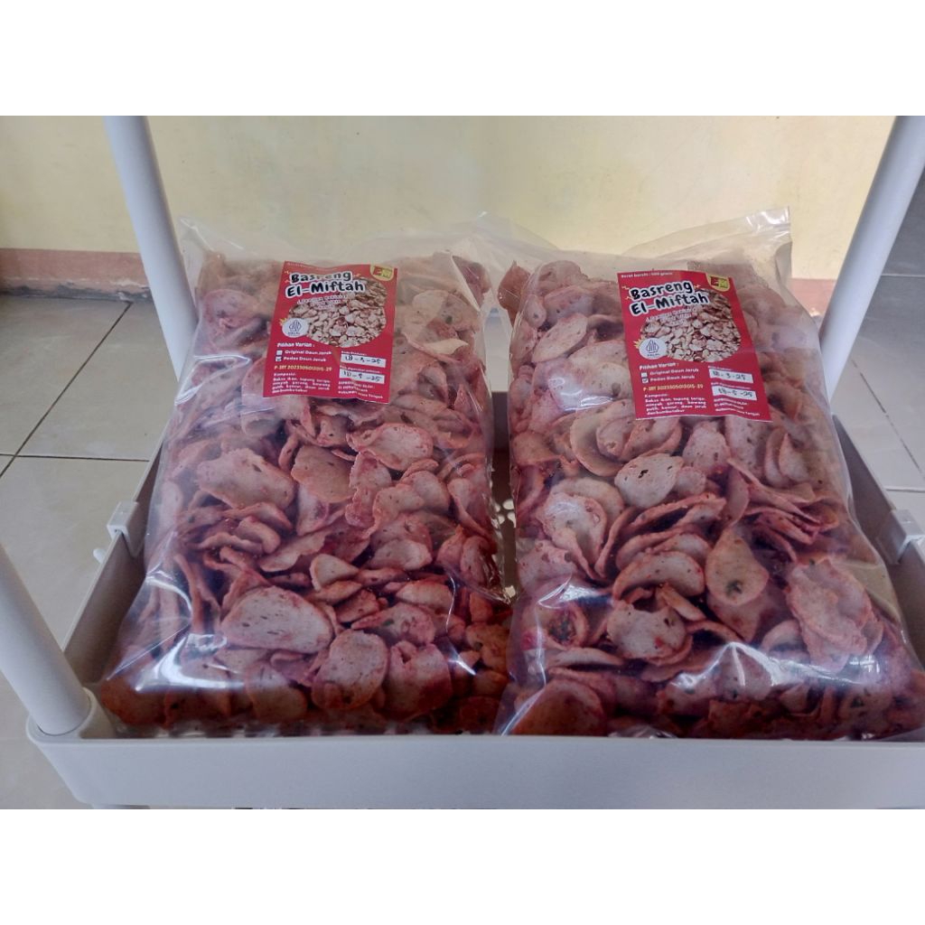

BASRENG TIPIS 500 GRAM El-MIFTAH SNACK
