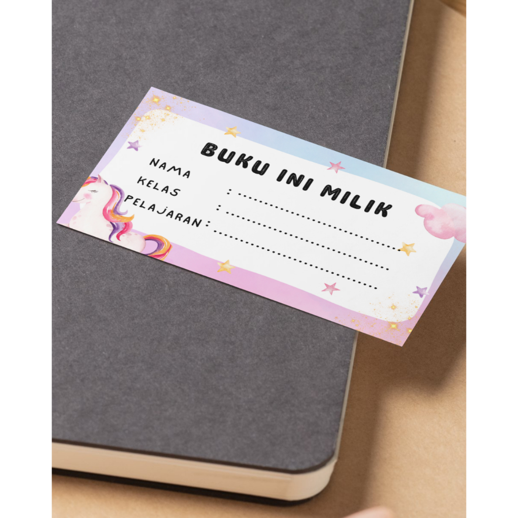 

20-40 PCS LABEL NAMA SIAP PAKAI