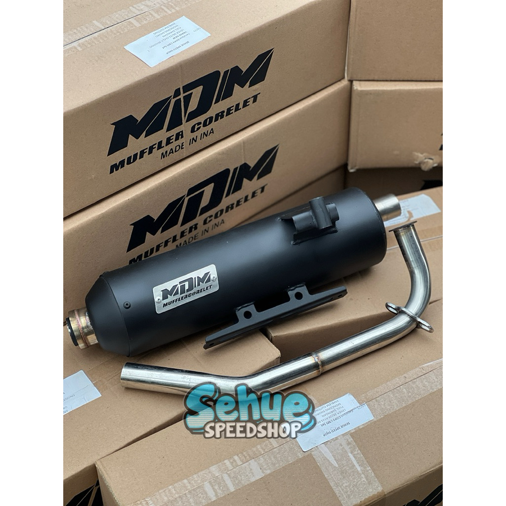 Knalpot mdm standar racing dan kondoman all matic