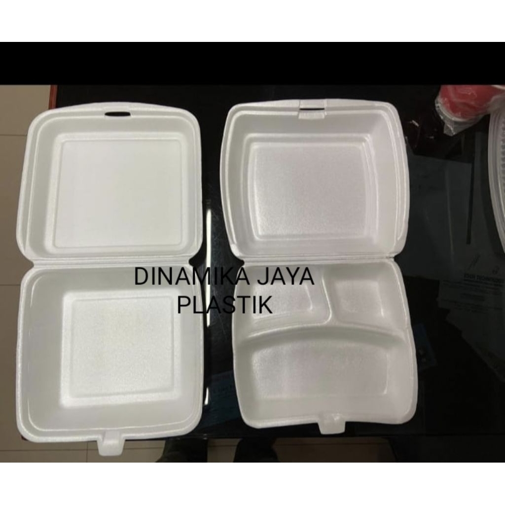 

Styrofoam / gabus jumbo petak persegi polos dan sekat 3 tebal
