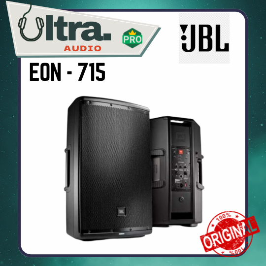 Speaker Aktif JBL EON 715 / EON715 Active Bluetooth 15 inch 15" ORIGINAL (HARGA 1 UNIT))