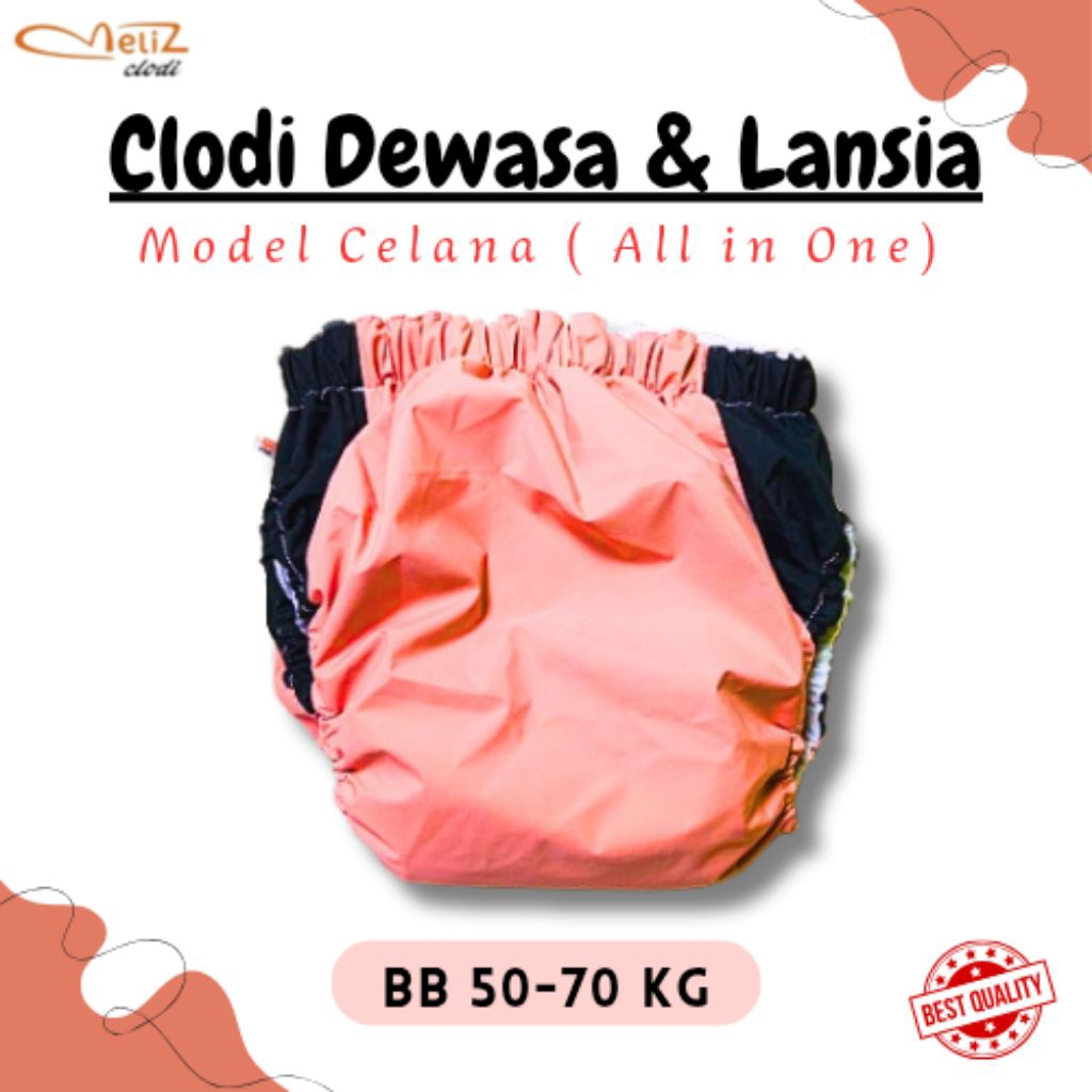 Popok Dewasa ,Popok Kain Lansia,CLODI LANSIA CLODI CUCI ULANG POPOK KAIN BB 50-70KG