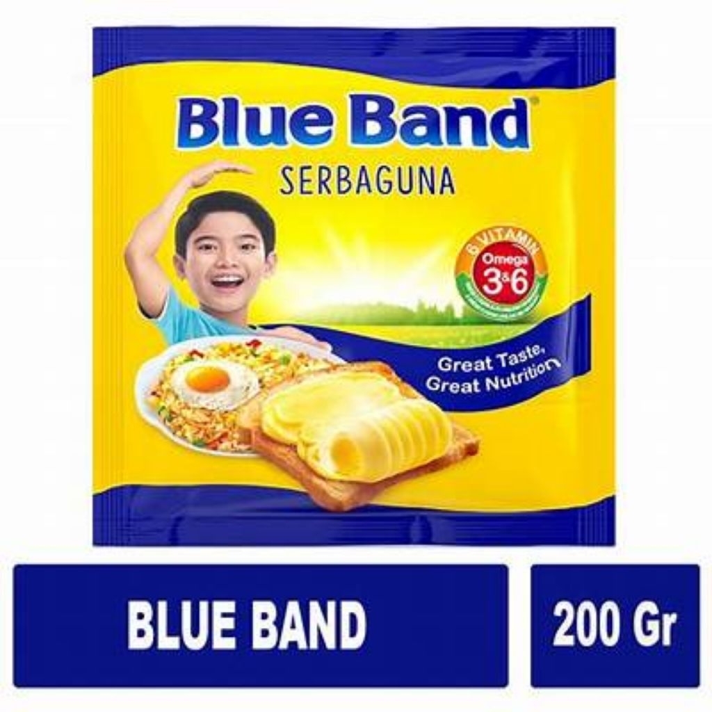 

Blue Band Serbaguna Sachet 200gr 1dus isi 60pcs