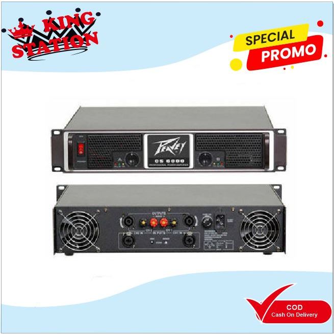 POWER AMPLIFIER PEAVEY CS 6000/CS6000 MURAH