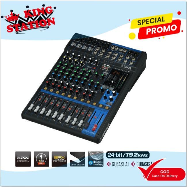 AUDIO MIXER YAMAHA MG 12XU/MG12XU ( 12 channel )