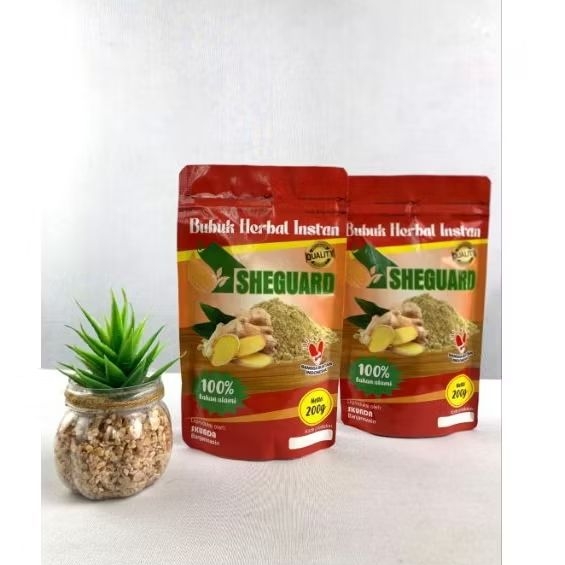 

Jahe Merah Instan | SHEGUARD | Bubuk Jahe Merah