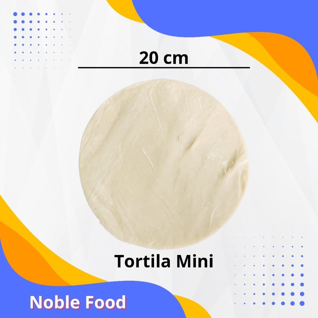 

Tortilla Kulit Kebab Mini 20cm Isi 20 Lembar