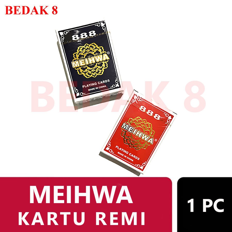 Kartu Remi MEIHWA / Kartu Permainan Remi [1Pcs]