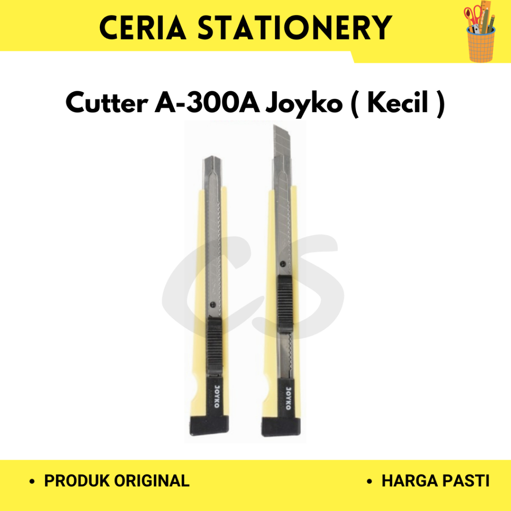 

Cutter Joyko Kecil A-300 / Pisau Kater Kecil